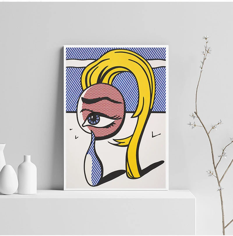 家の装飾のためのキャンバスにポップアート絵画、キャンバスにアート