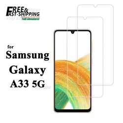 HD Crystal Tempered Glass Screen Protector - Case Friendly, 9H Hardness - 4 PCS (For Galaxy A33 5G)