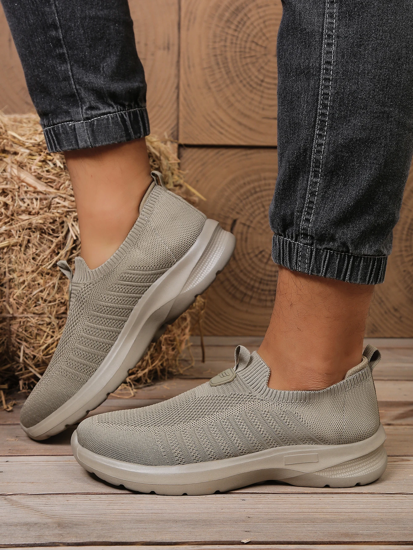 Men's Lightweight Eva Running Shoes Comfortable Casual Footwear_voghion.com