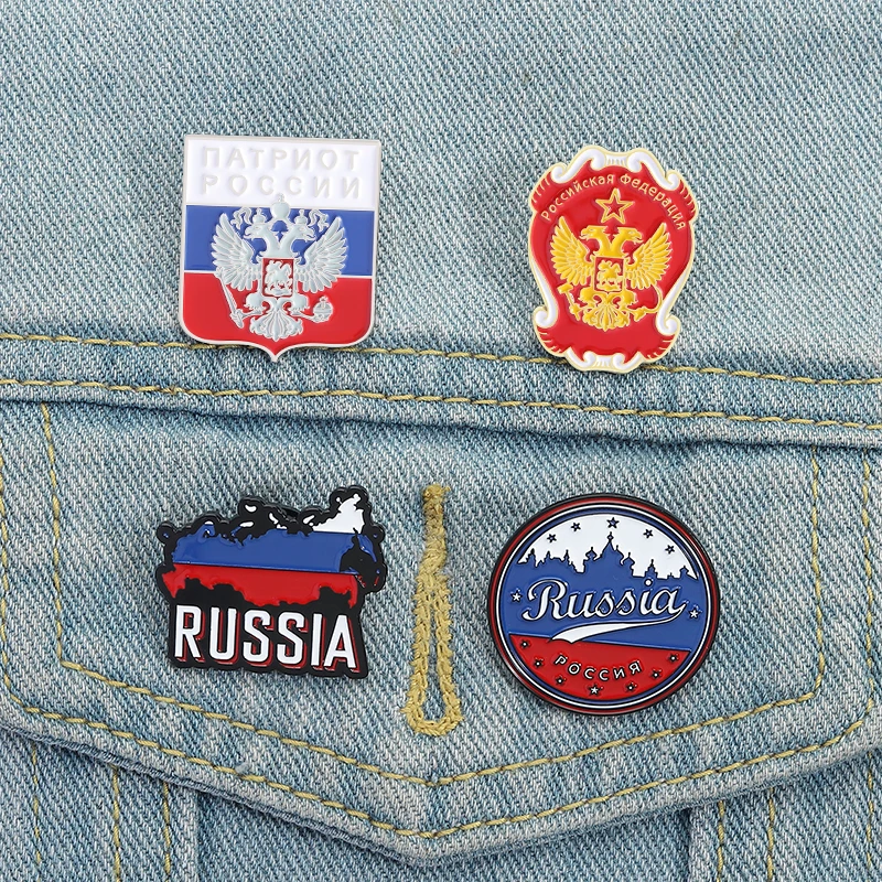 Russische Zoll und Traditionen Emaille Pin Russische Nistpuppe Kazan Moskau Metall Broschen Revers Abzeichen Schmuck Geschenk für Freund – Detail 6
