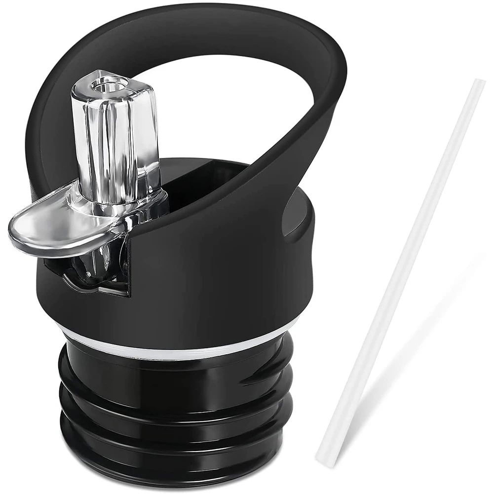 Straw Lid for, Insulated Sports Water Bottle Straw Lid for Kanteen Water Bottles, Vacuum Bottle