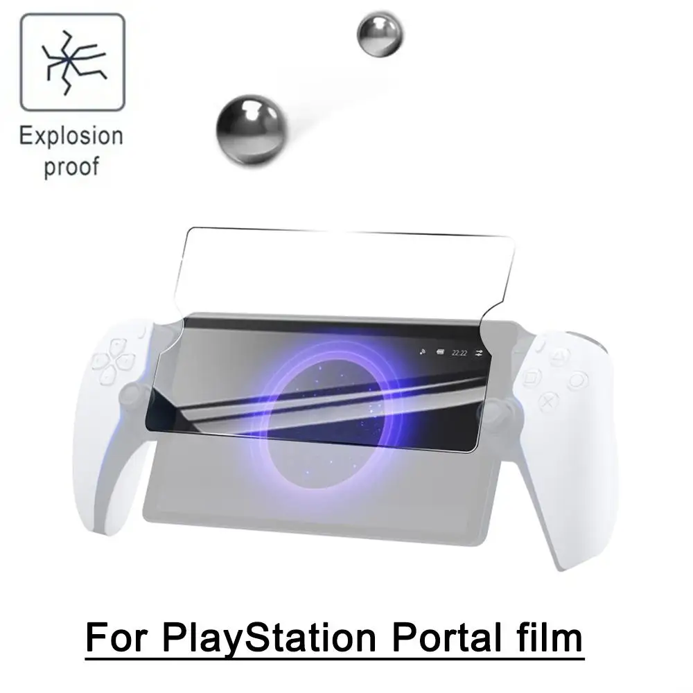 

1pcs for sony PlayStation Portal Film HD/Matte/Blu-ray Screen Protector Compatible With PlayStation Portal Waterproof N2B4