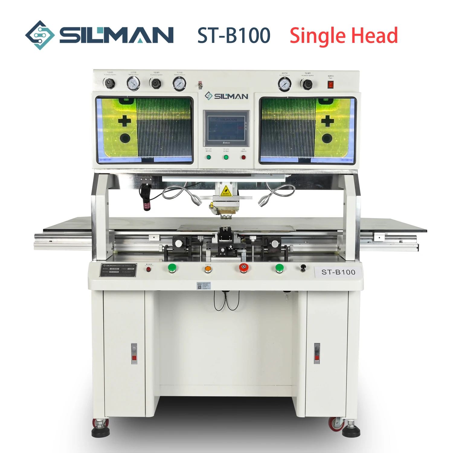 Silman ST-B100 Factory Direct Sales LCD TV Panel Repair TAB ACF COF Bonding Machine 6