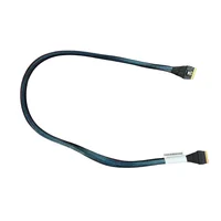 สายเคเบิลข้อมูลแบบไขว้ 2025 NEW Slim SAS SFF 8654 8i ชนิดตัวผู้-ตัวผู้ ความยาว 75 ซม. 2