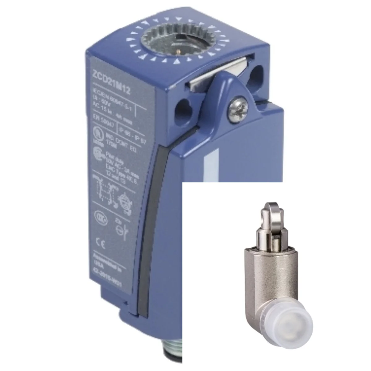 

Концевой выключатель XCKD2165M12 = ZCD21M12 + ZCE65