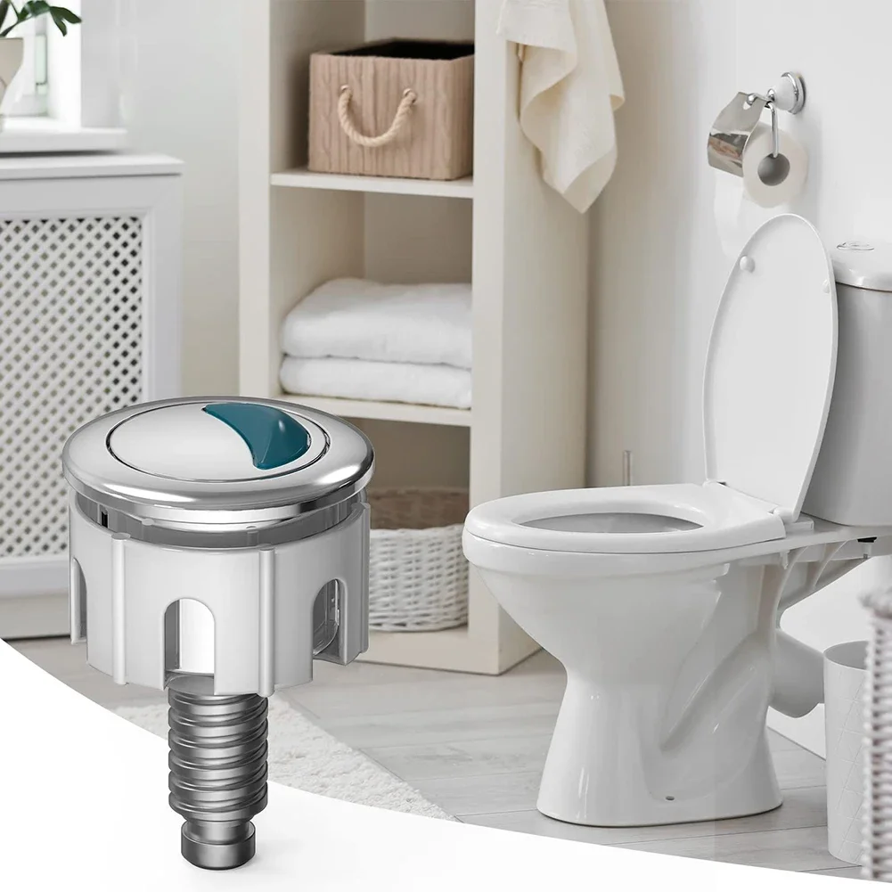 1pc Flush Toilet Button Toilet Flush Switch For Cistern Tank Flushing Water Saving Button push button switch,toilet flush button