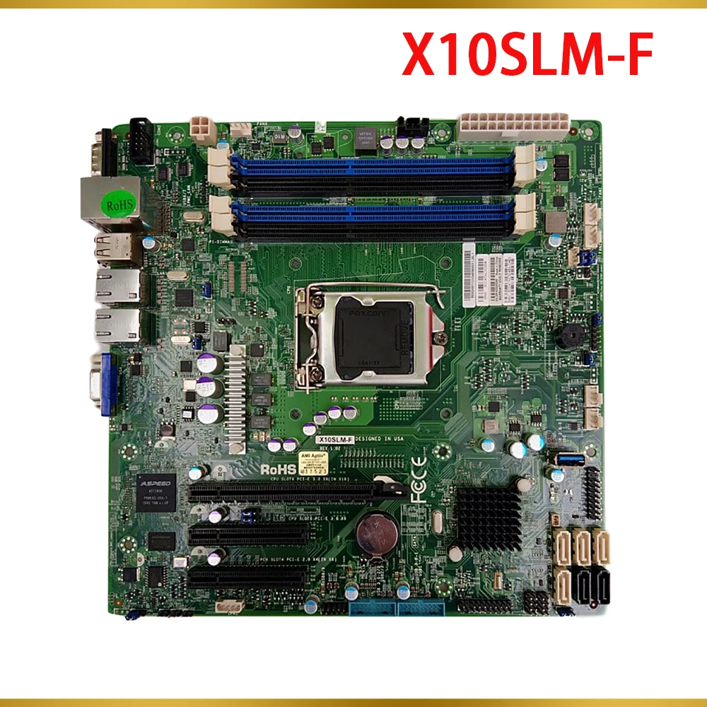 Per La Scheda Madre Della Workstation Del Server Supermicro X10Slm-F