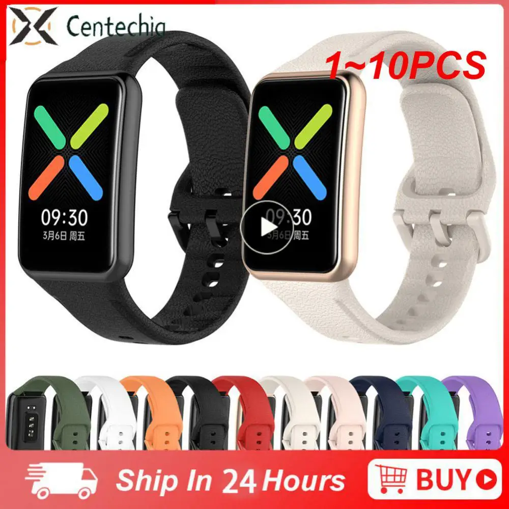 

1~10PCS Smart Watch Band Strap For Oppo Watch Free Wrist Straps For Oppo watch free Watch Strap Watchband Bracelet Silicone Belt