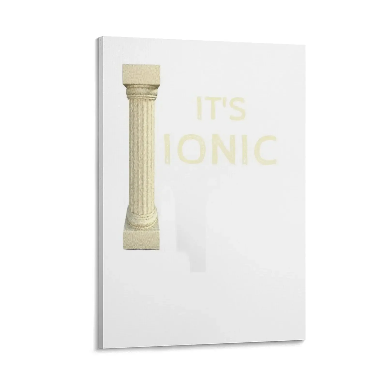 

Funny Architect Greek Ionic Column Ironic Quote Canvas Painting wallpapers home decor Decoration pictures room wall