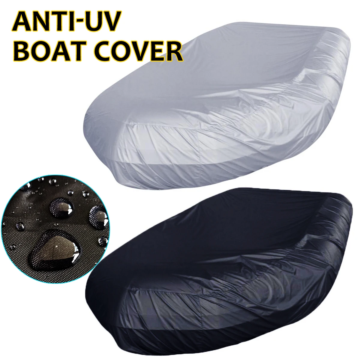 Marine Boat Cover Waterproof Dustproof Anti UV Ice Snow Inflatable Boat Dinghy Fishing Rubber Kayak Sun Cover Heavy Duty boat cover