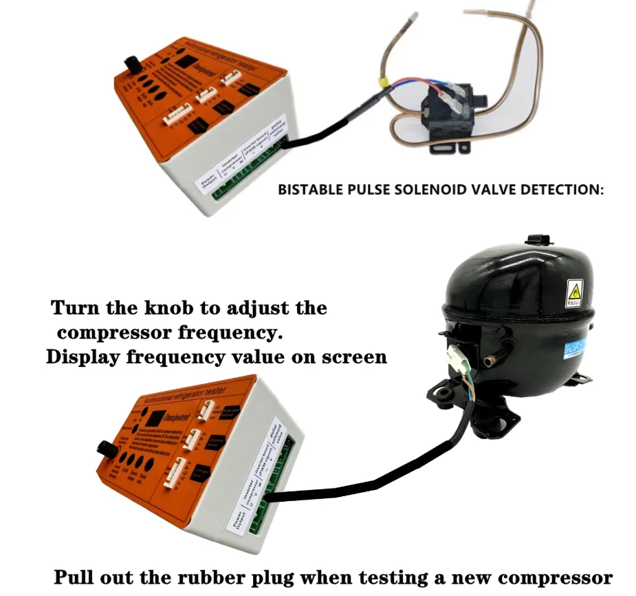 English Version Refrigerator Inverter Board Compressor Solenoid Valve Fan Air Do