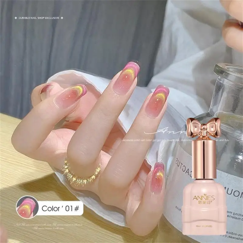 

10ml Cat Eye Magnetic Gel Crystal Rainbow Nail Polish Glitter Effect Semi Permanent Soak Off UV Gel Varnish Manicure Nail Art