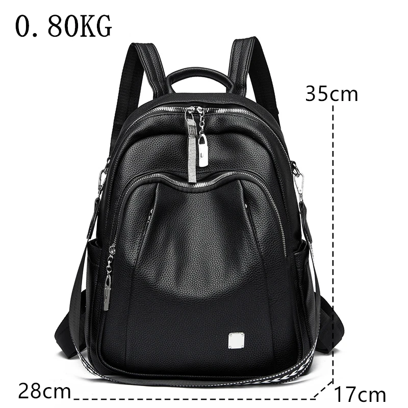 Luxury Designer Backpack Women Large Capacity Travel Bag Fashion