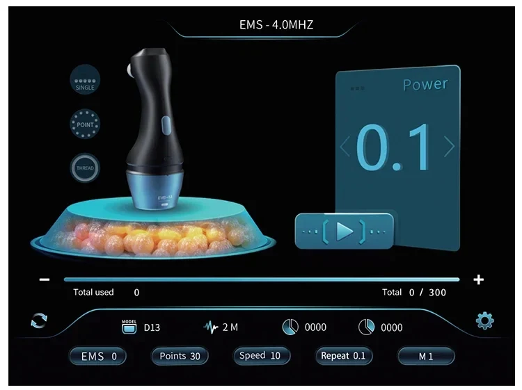 <h3 class="features--headline">Features and benefits</h3> <ul> <li data-immersive-translate-walked="068b1997-eae3-4fd1-bdef-29b88fabedb4" data-immersive-translate-paragraph="1"><strong data-immersive-translate-walked="068b1997-eae3-4fd1-bdef-29b88fabedb4">Skin Tightening & Lifting</strong>: Targets multiple layers of the skin for a visibly tighter, firmer appearance.</li> <li data-immersive-translate-walked="068b1997-eae3-4fd1-bdef-29b88fabedb4" data-immersive-translate-paragraph="1"><strong data-immersive-translate-walked="068b1997-eae3-4fd1-bdef-29b88fabedb4">Advanced Collagen Boost</strong>: High-Intensity Focused Ultrasound rejuvenates and lifts skin naturally.</li> <li data-immersive-translate-walked="068b1997-eae3-4fd1-bdef-29b88fabedb4" data-immersive-translate-paragraph="1"><strong data-immersive-translate-walked="068b1997-eae3-4fd1-bdef-29b88fabedb4">Body Shaping & Contouring</strong>: EMS technology sculpts and tones, addressing hard-to-shape areas effectively.</li> <li data-immersive-translate-walked="068b1997-eae3-4fd1-bdef-29b88fabedb4" data-immersive-translate-paragraph="1"><strong data-immersive-translate-walked="068b1997-eae3-4fd1-bdef-29b88fabedb4">Smooth Fine Lines & Wrinkles</strong>: Micro Pulse RF renews skin texture, leaving a glowing, youthful finish.</li> <li data-immersive-translate-walked="068b1997-eae3-4fd1-bdef-29b88fabedb4" data-immersive-translate-paragraph="1"><strong data-immersive-translate-walked="068b1997-eae3-4fd1-bdef-29b88fabedb4">All-in-One Convenience</strong>: Perfect for full-face and body treatments with ease, comfort, and lasting results.</li> </ul> <hr /> <h5></h5> <h5><span class="tw-text-2xl tw-font-bold" style="color: #99ccff;">IN STOCK READY TO SHIP</span></h5> <h5><span class="tw-text-2xl tw-font-bold" style="color: #99ccff;">1 YEAR WARRANTY + 3 YEAR TECH SUPPORT</span></h5> <h5><span class="tw-text-2xl tw-font-bold" style="color: #99ccff;">30 DAY MONEY-BACK AND <a href="https://tattoosemi.com/refund_returns/">RETURN POLICY</a></span></h5> <h5><span class="tw-text-2xl tw-font-bold" style="color: #99ccff;">FREE WORLDWIDE SHIPPING <a href="https://tattoosemi.com/shipping-policy/">SHIPPING POLICY</a> </span></h5> <h5><span class="tw-text-2xl tw-font-bold" style="color: #99ccff;">PROFESSIONAL BEAUTY <a href="https://tattoosemi.com/">SALON MACHINES</a> EQUIPMENT</span></h5> &nbsp; <div class="product-block product-block--sales-point"></div> 12D HIFU Machine Ultrasound EMS RF Micro
