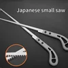 Handsaw Garden Saw Fine Teeth Japanese Cocktail Saw Mini Steel Saw Tool Handle Woodworking Saw Convenient for Wall Panel Bending 4