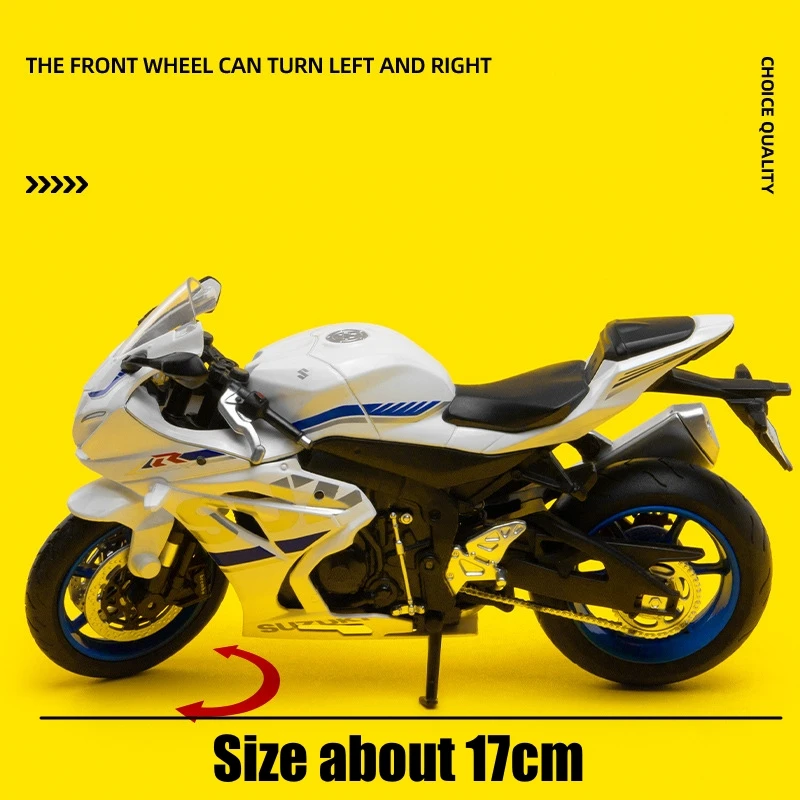 남아용 미니어처 다이캐스트 장난감 모델, 스즈키 야마하 가와사키 BMW 혼다 오토바이 컬렉션 선물, CCA MSZ 1/12 오토바이