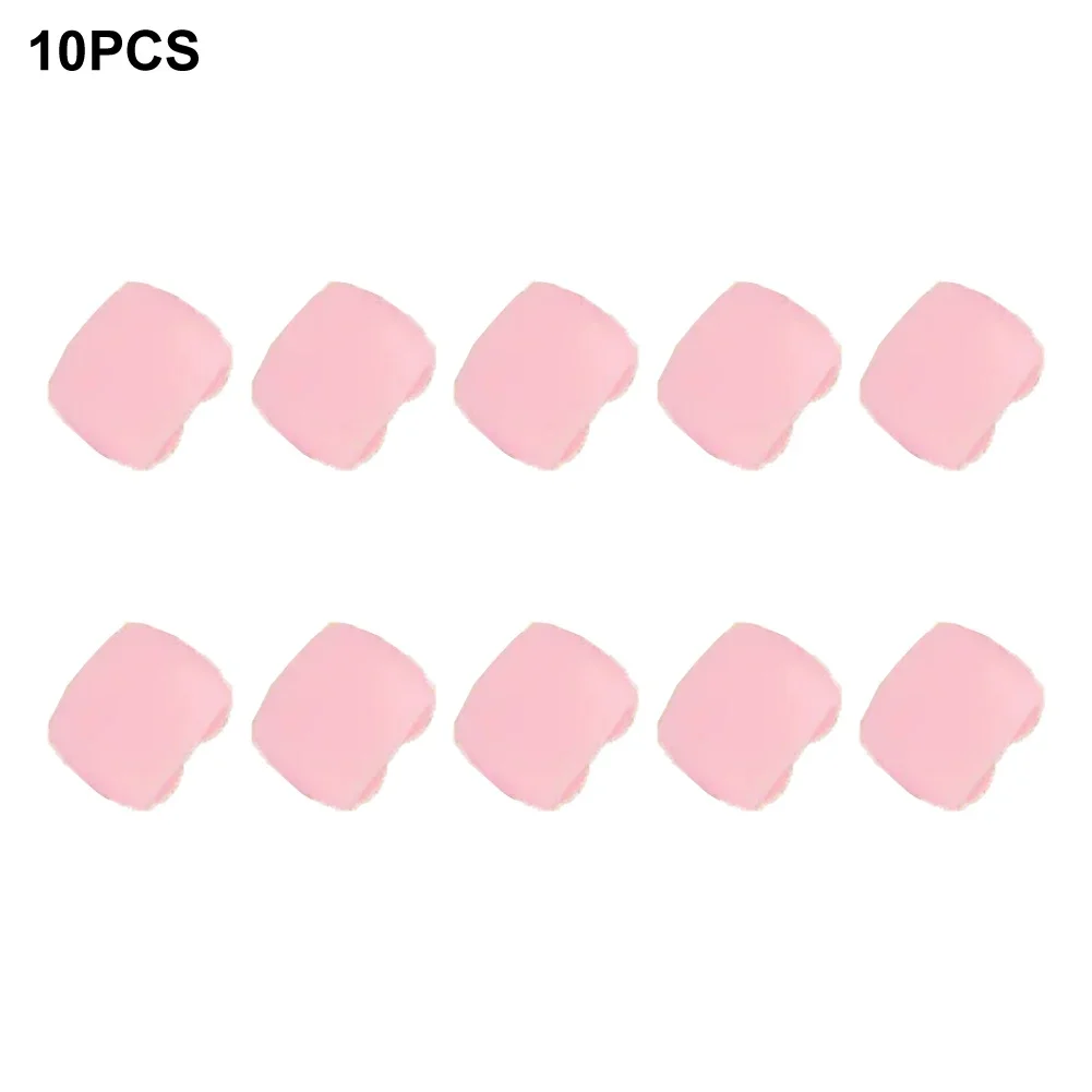 10pcs Cable Manager Clips Silicone Wire Cord Protector Cable Winder Organizer Clips Headphone Organizer Supplies cable organizer cable protector cable clip