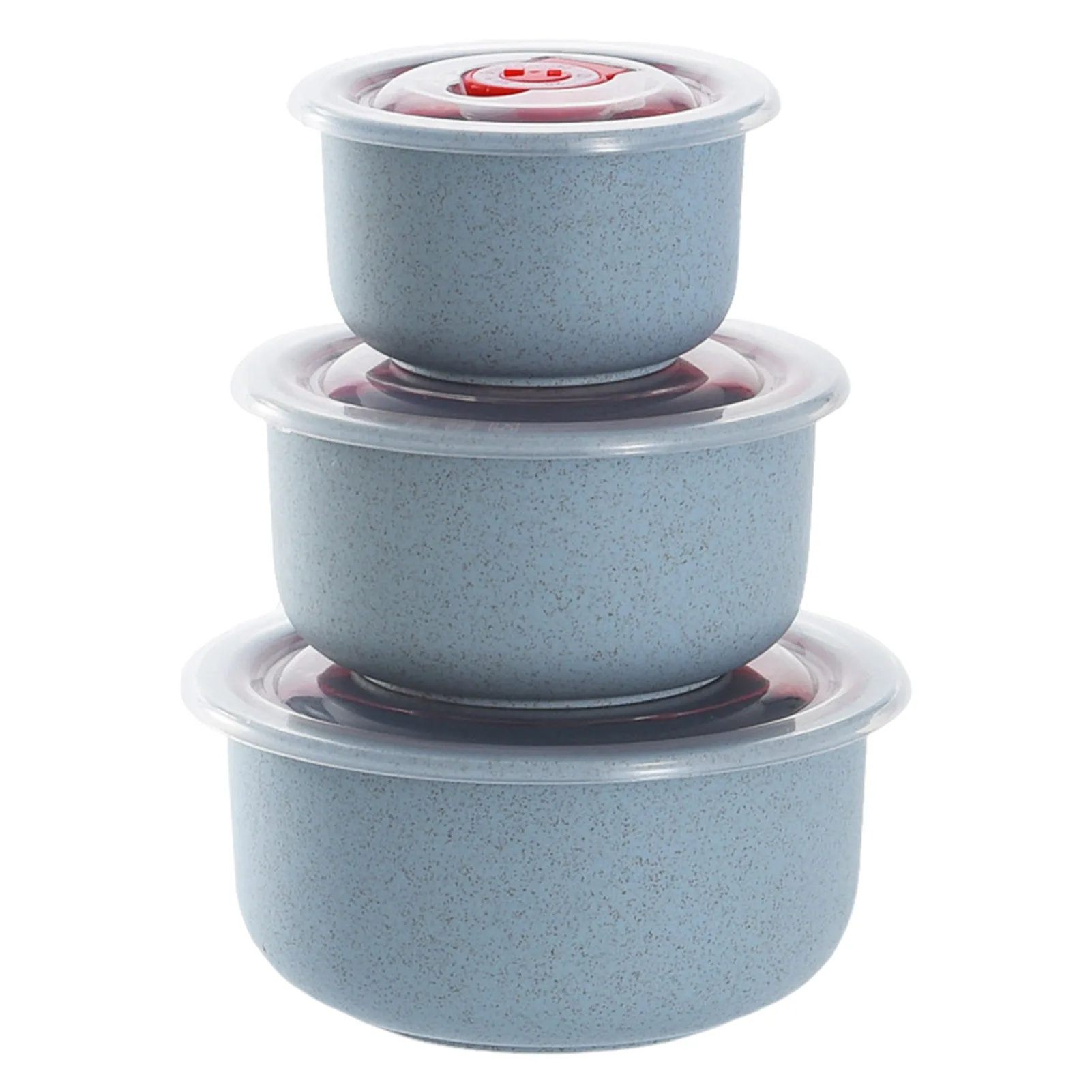 Set of 3 Lightweight Bento Boxes for Kitchen, Picnic, and Meal Prep Storage