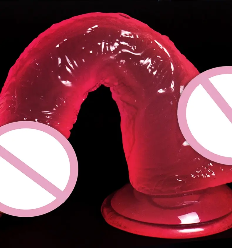 Realistic Dildo Masturbator Anal Toys For Women Crystal Suction Cup Penis Female G-Spot Erotic for Adults 18