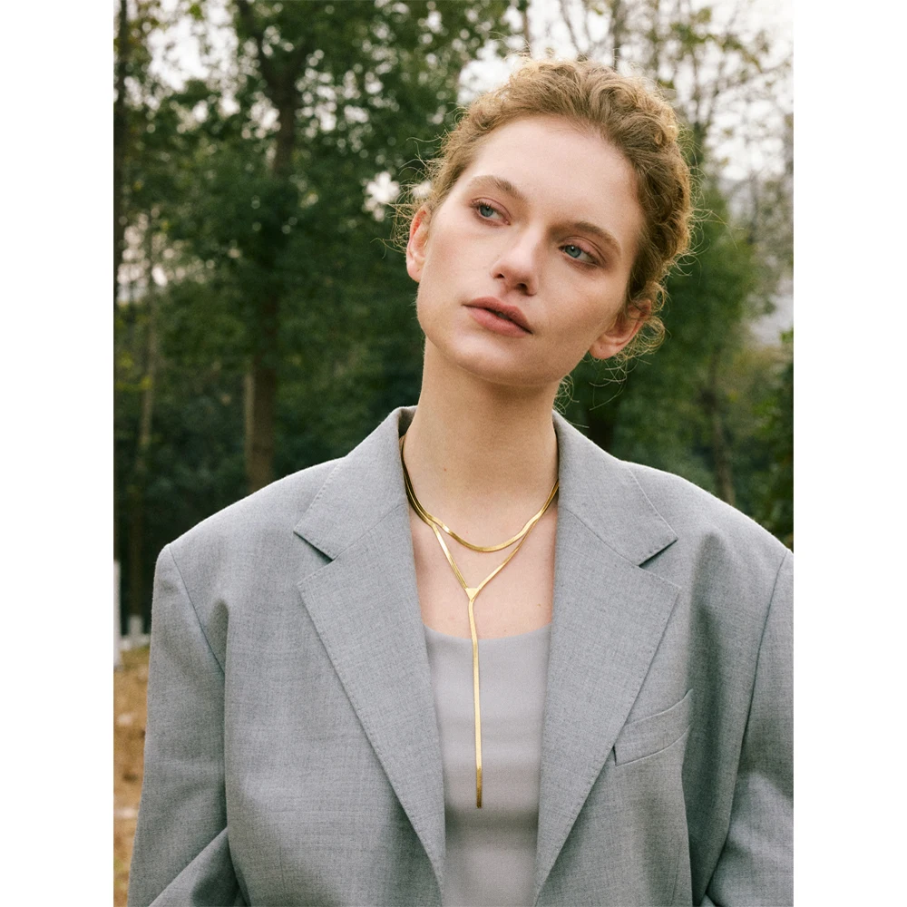 Yhpup Pendant Stainless Steel Double Layer