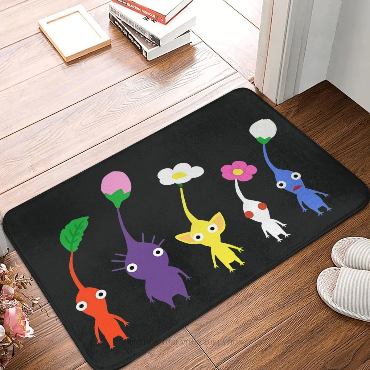 

Pikmin игровой кухонный нескользящий ковер с милым рисунком синий коврик для спальни коврик для входной двери напольный декоративный ковер