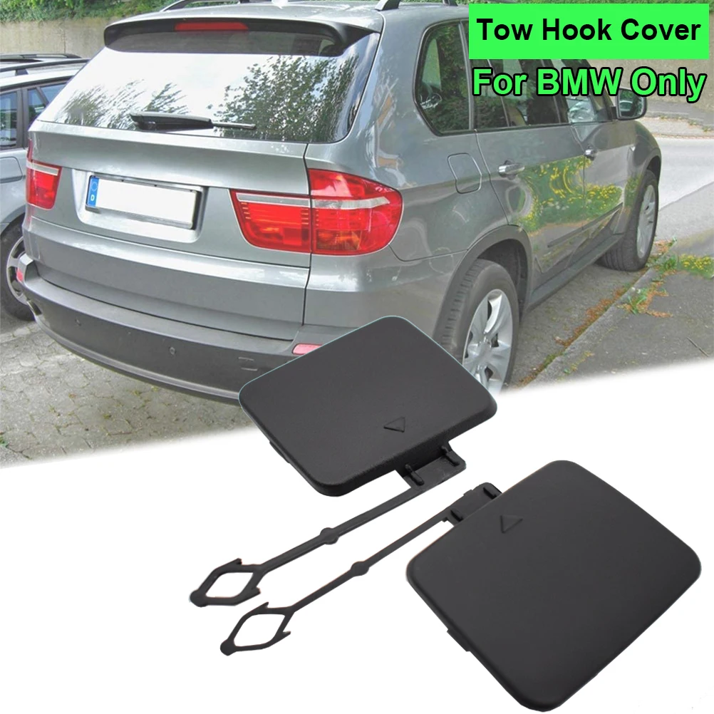 For BMW X5 E70 20062011 Car Rear Bumper Tow Hook Eye Cap Towing Hook
