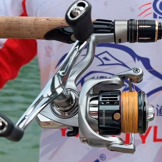 PROBEROS Fishing Reel With Balance Bar 1500-2500 Series Double Handle  Spinning Wheel Water Proof Reel 5.2:1 Gear Ratio Pesca - AliExpress