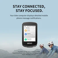 Ordinateur de vélo GPS GEOID CC700 Pro avec écran tactile de 2,8 pouces, compteur de vitesse, navigation mondiale, odomètre pour Strava 5