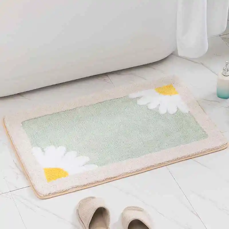 

2023 New bathroom entrance carpet floor mat, bathroom anti-skid mat