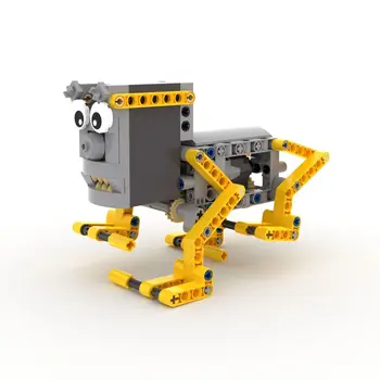 Blocchi di Costruzione per Cane Robotico Motorizzato, Modello MOC, Giocattoli Robotici Tecnici, Giocattoli Educativi per Studenti