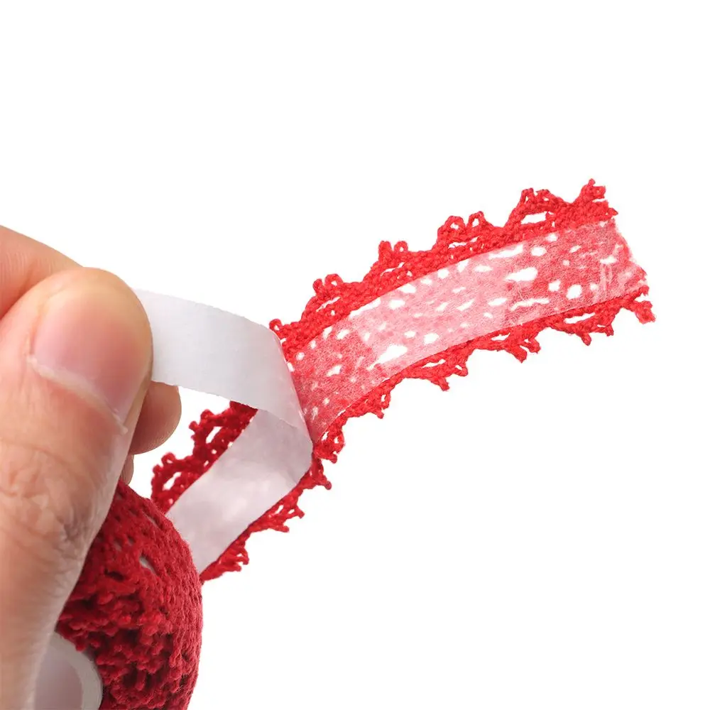 Lace Ribbon 2yards 15mm Wedding Decor Embroidery DIY Craft Self-adhesive Lace Trimming Ribbon Lace Tapes Sticker Fabric Trim Cloth Tape lace ribbon lace fabric lace sewing accessories lace sewing supplies lace accessories lace garment accessories lace decoration clothing craft accessories tassel trim lace