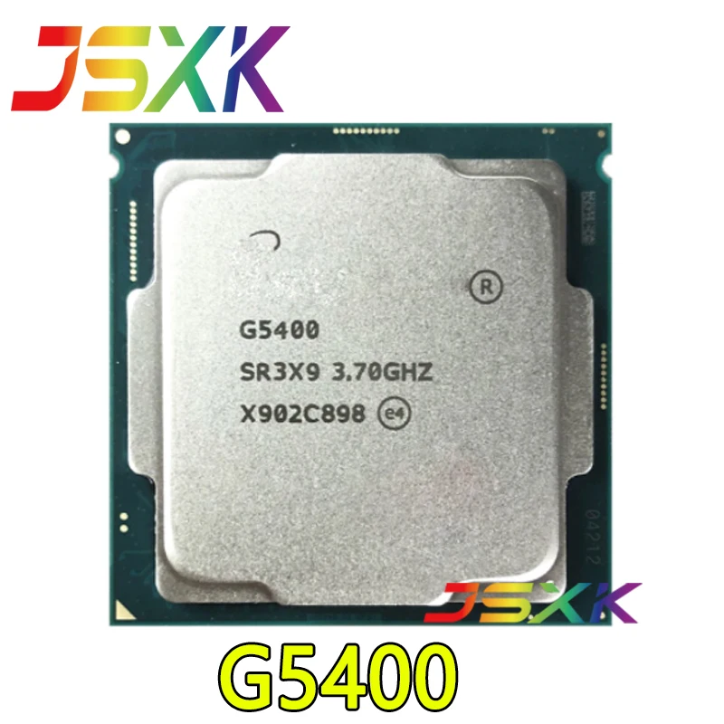 

Processador cpu 4m 54w lga 3.7 usado for intel pentium g5400 1151 ghz duplo-núcleo quad-thread