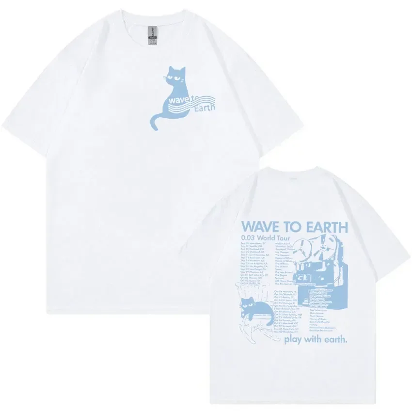 Wave To Earth Cat 0.03 2024 World Tour Album Print T Shirts
