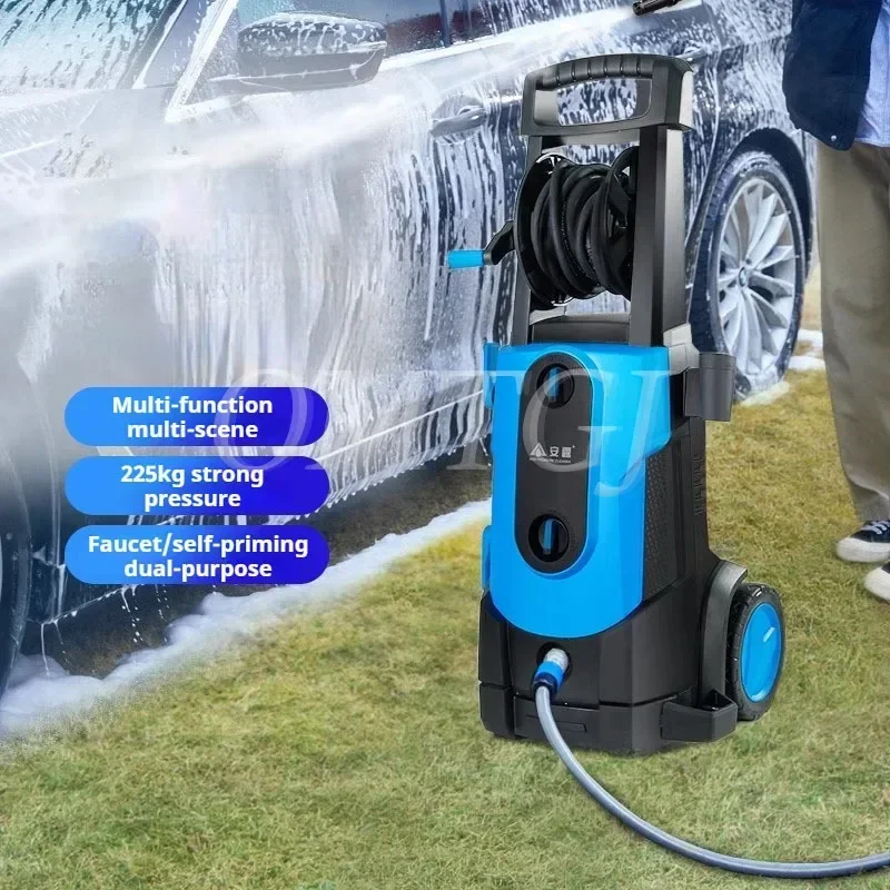 105Bar/1400W High Pressure Cleaner Portable IPX5 Waterproof for Auto Home Garden Cleaning Household Car Washing Machine 220V 6
