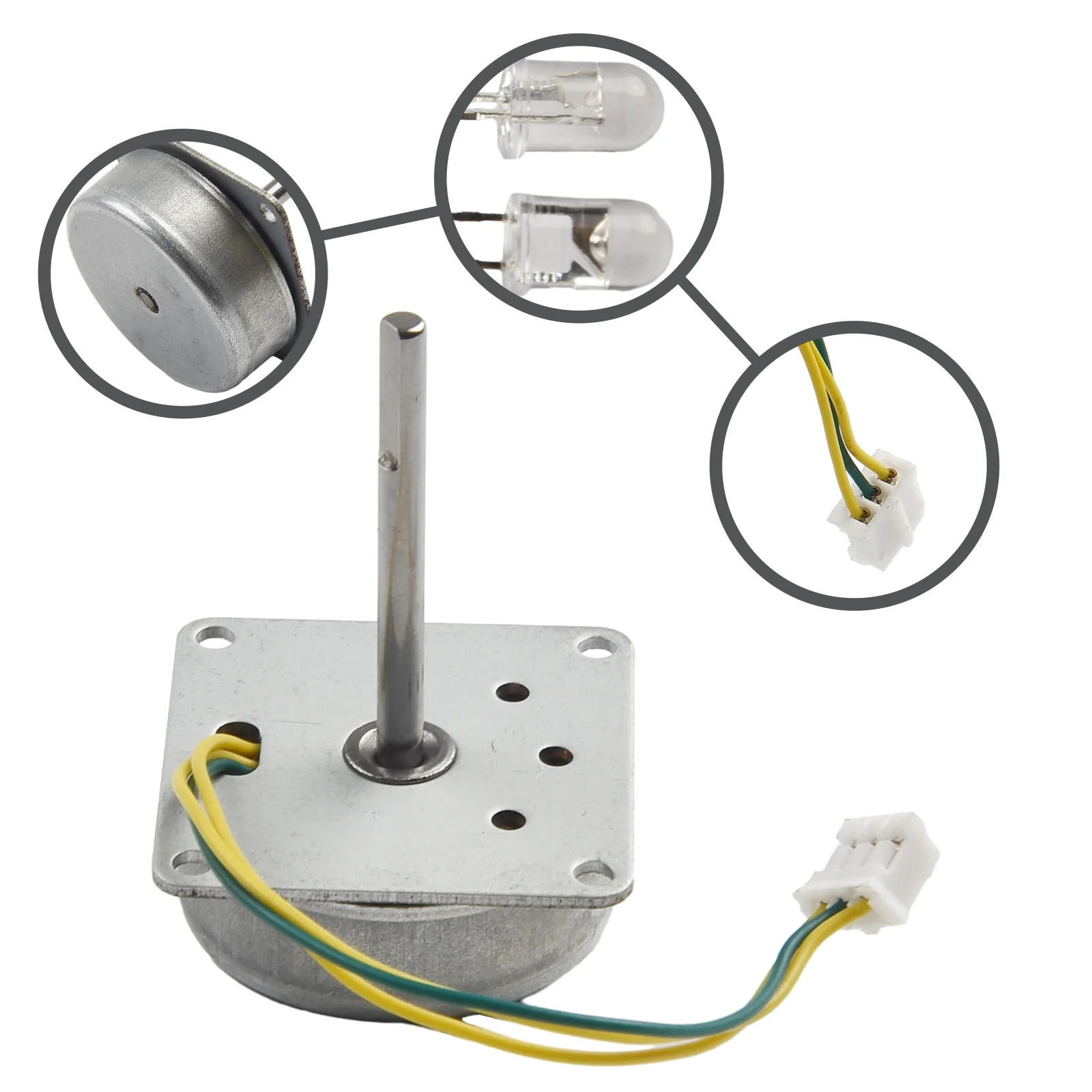 Mozzo Per Turbina Eolica 3/5 Pale - In Acciaio, A Basso Rumore, Per Generatori Eolici - Foto 3