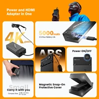 Lemorele 4K AR Glasses Adapter HDMI to Type-C AR Glasses Charging Converter Video Adapter with Battery TV Stick for Xreal - Image 2