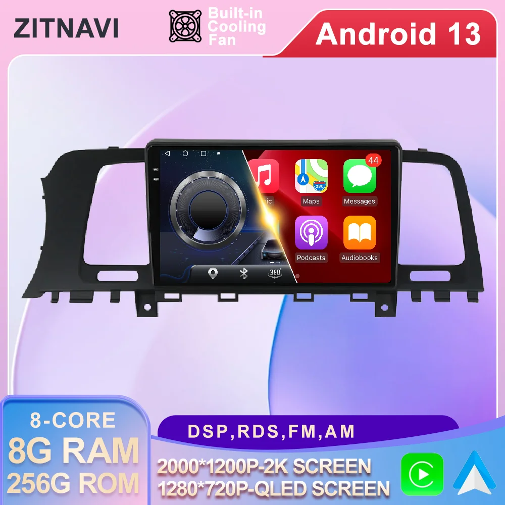 

9 Inch Android 13 For Nissan Murano 2010 - 2014 Car Radio AHD No 2din QLED Multimedia 4G LTE Navigation GPS Autoradio BT ADAS