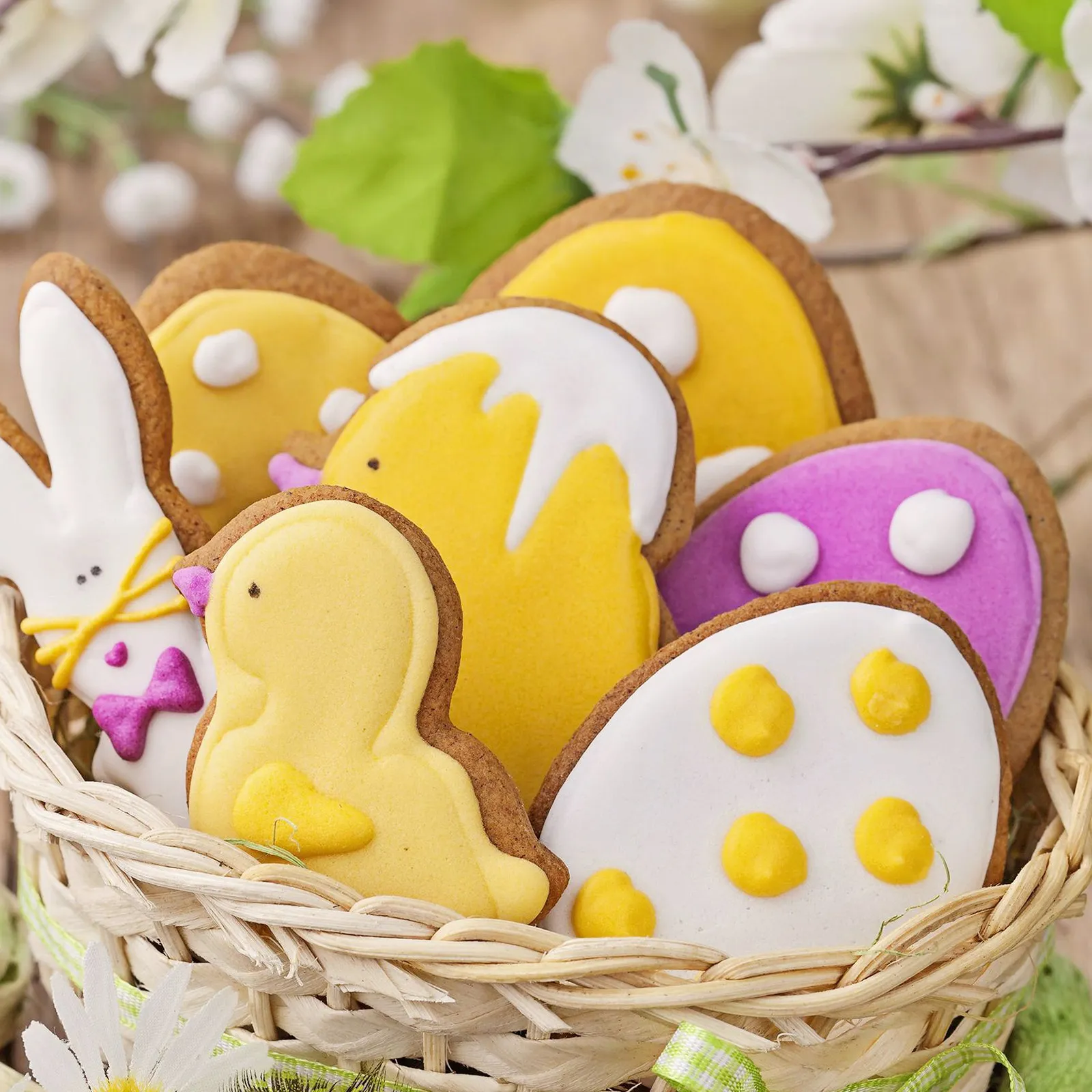 Set 9 Stampini Per Biscotti Pasquali: Coniglietti, Carote, Uova E Pulcini In Acciaio Inox
