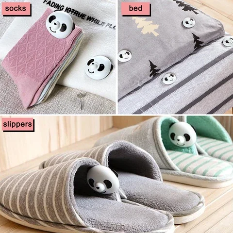 

Panda Shape Bed Sheet Clips Non-slip Fitted Quilt Sheet Holder Cute Plastic Heart Flower Grippers for Mattress Fasten Holder