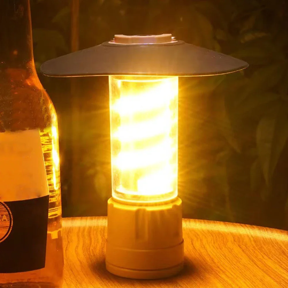 LED Multifunctional Camping Light Outdoor Lighting Flashlight Stall Portable Tent Light Charging Camping Atmosphere