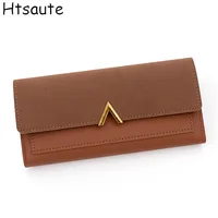 Mult Card Holder Simple Retro Long Wallet Coin Purse Mini Handbag for Girls Purse Small Wallet Ladies Bolsa Feminina Hasp 1