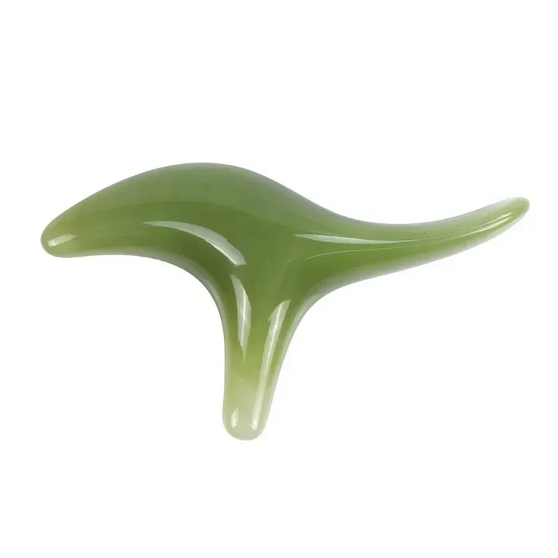 Amber Resin Wax Triangle Foot Feet Massager Gua Sha Acupuncture Shiatsu Tool