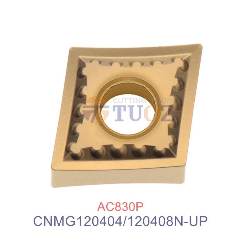

Оригинальные карбидные вставки CNMG120404N-UP AC830P 100% CNMG 120404 120408 N-UP 830P, токарные инструменты с ЧПУ, токарный резак