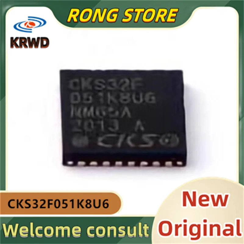 

Новый и оригинальный чип CKS32F 051K8U6, 10 шт., ИС CKS32F051K8U6 CKS32F051 QFN32, совместимый запасной чип STM32F051K8U6