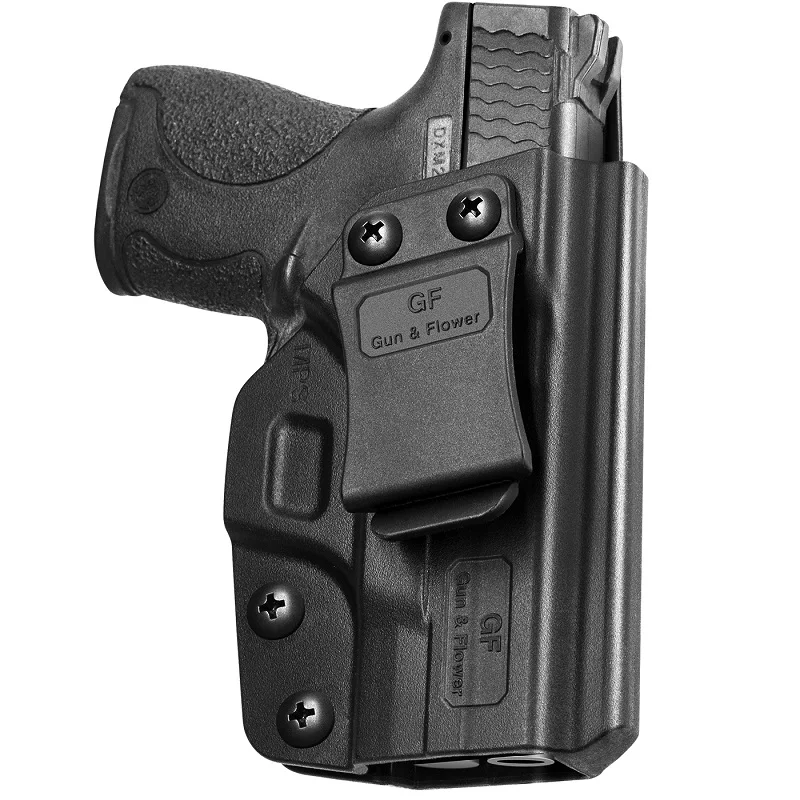 

M&P Shield 9mm Holster Fit M&P Shield .40 3.1'/ MP Shield 9mm Pistol Inside Waistband Carry Polymer Right Hand Tactical Gun Bags