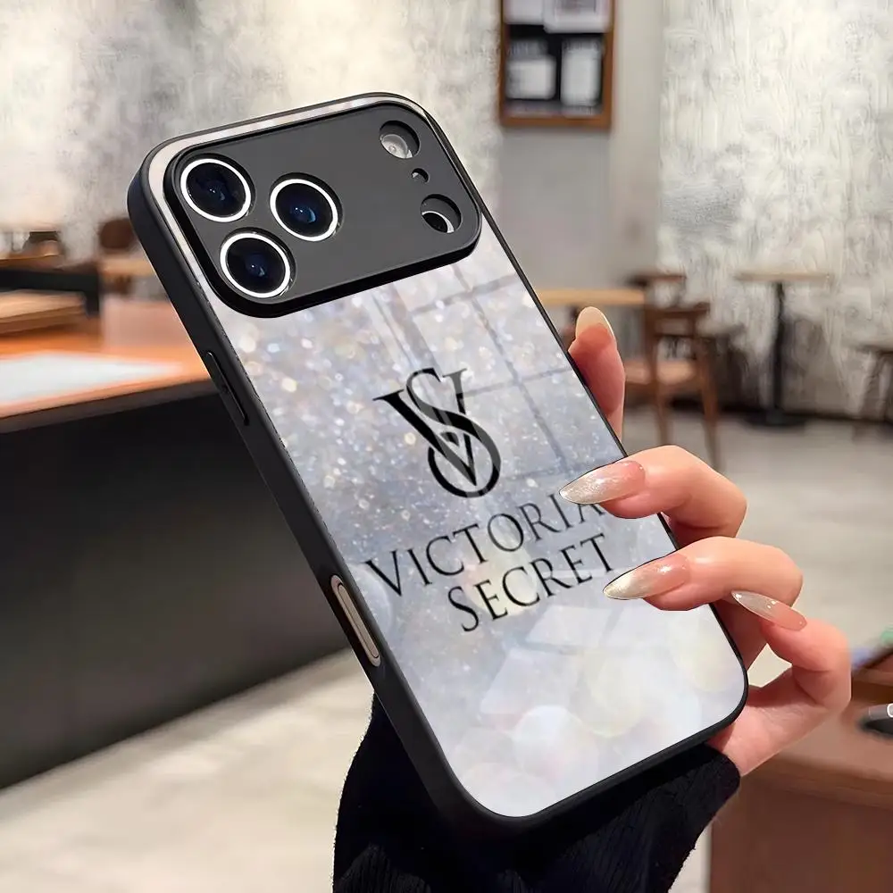 Victorias Pink Secret Premium Phone Case with Glass Cover