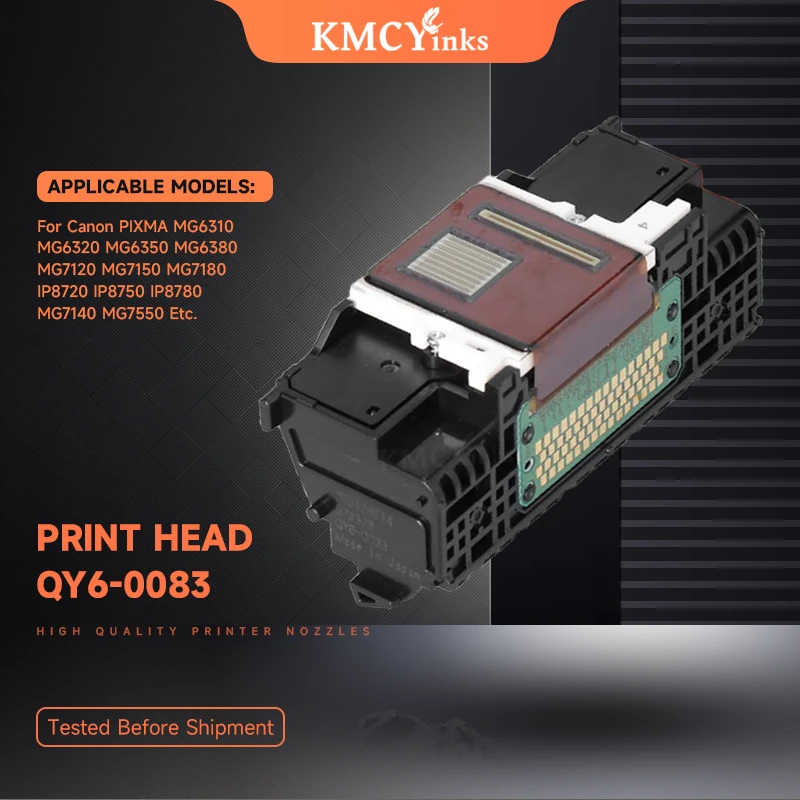 Печатающая головка KMCYinks для Canon MG6350, MG6380, MG6300, MG6370, MG6320, MG6330, MG6310, MG6340, MG6360, QY60083