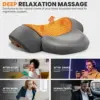 Electric Neck Massager Cervical Pillow Hot Compress Neck Stretch Heating Vibration Neck Shoulder Massage Pillow Back Traction 5
