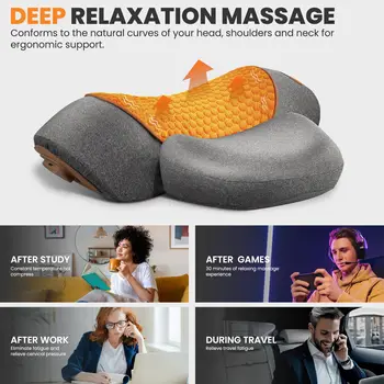 Heated Neck Massager Pillow 5