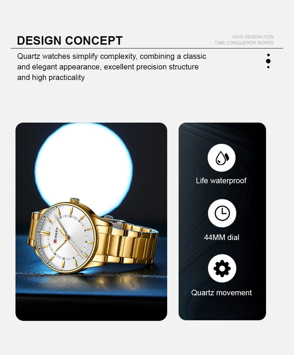 Curren 8430 Men's Quartz watch Price in Bangladesh